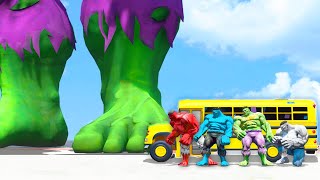 HULK SMASH | 1 by 1 || Hulk vs Red Hulk vs Blue Hulk vs Grey Hulk - What If