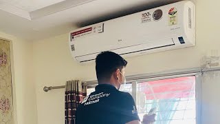 LG AC Repaired - Cooling Problem in 4 years old Air Conditioner resolved by The Urban Company Nagpur
