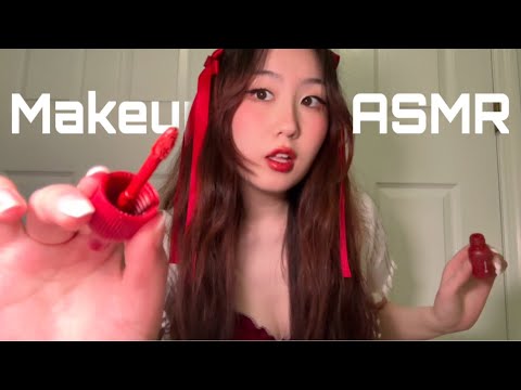 ASMR Doing YOUR Makeup 🥰💄 up-close personal triggers for guaranteed tingles & relaxation 😴☁️