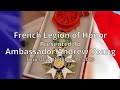 Ambassador Andrew Young decorated with the French Legion of Honor