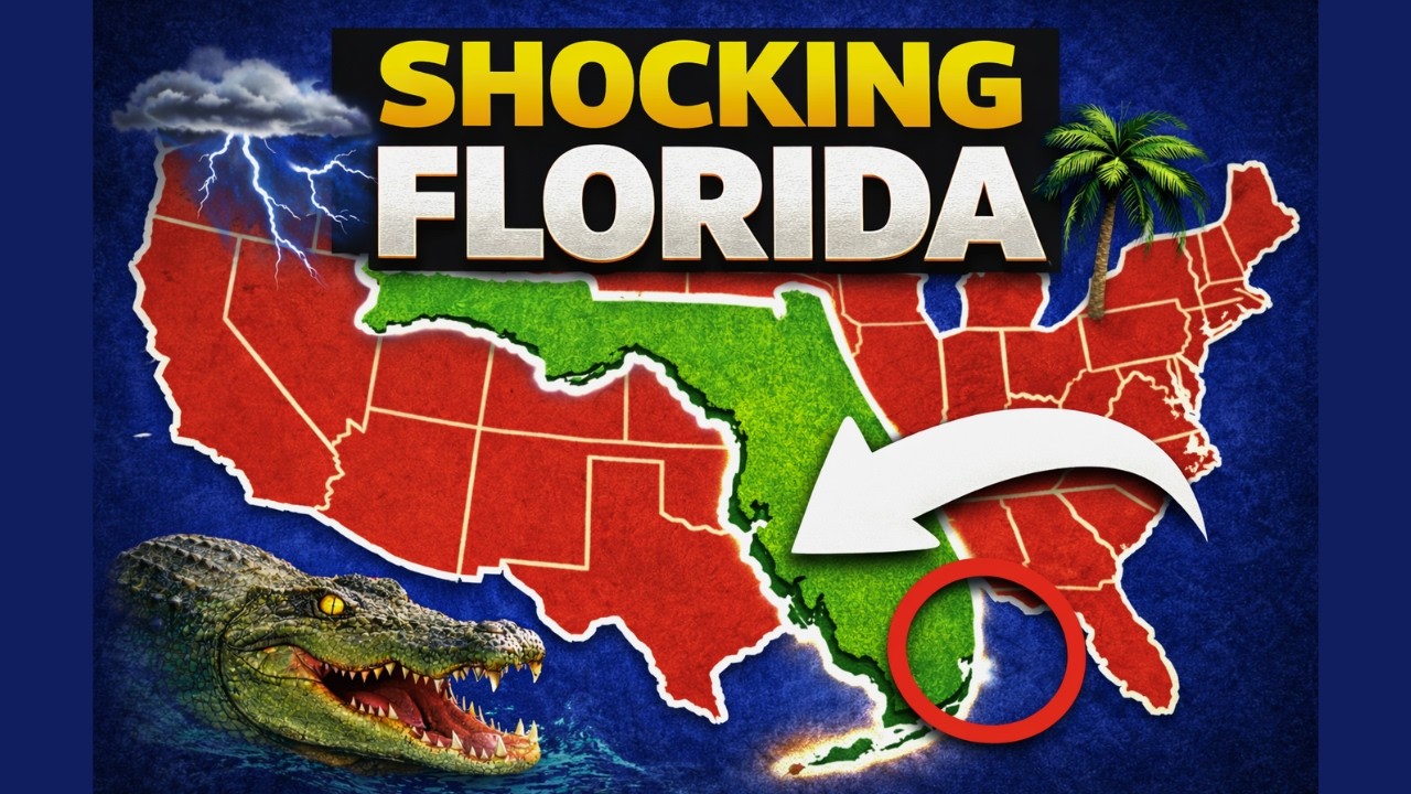 50 SHOCKING Facts About FLORIDA (America’s Strangest State)
