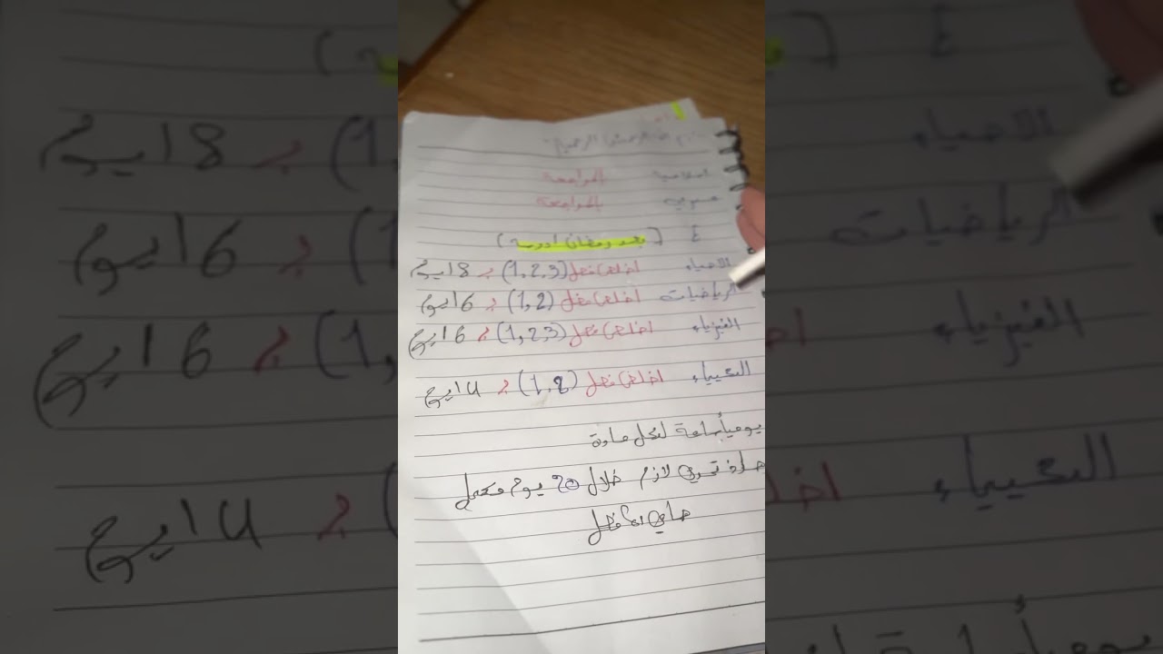 طالب سادس سنه ثانيه || قرر يخلص باخر ٢٠ يوم من رمضان التراكمات