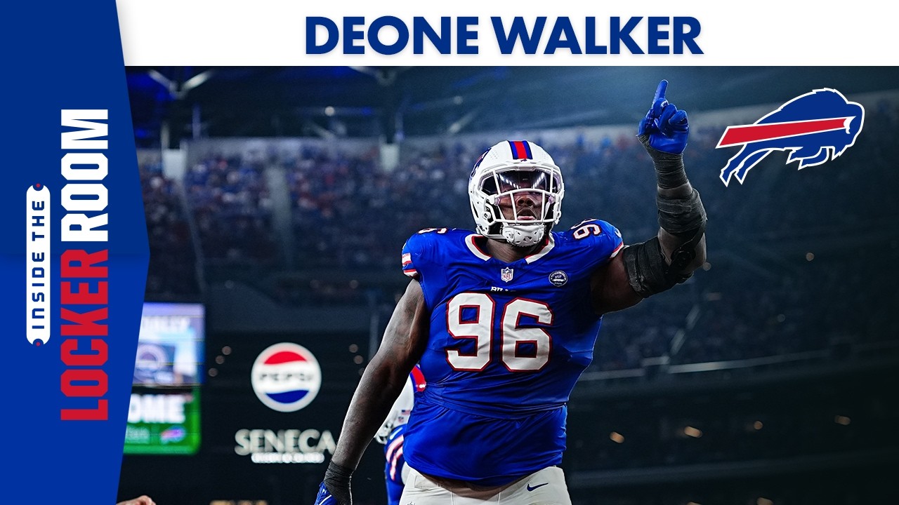 Deone Walker Talks About His Fast Start, Doing His Job, And Being Consistent | Buffalo Bills
