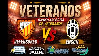 DEFENSORES VS ENCON | VETERANOS | SEMIFINAL