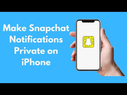 How to Make Snapchat Notifications Private on iPhone (2021)