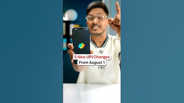 5 New BIG UPI Changes From August 1 🔥