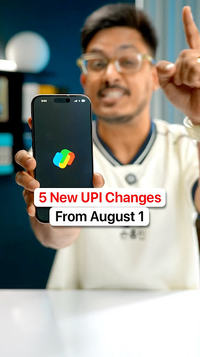 5 New BIG UPI Changes From August 1 🔥