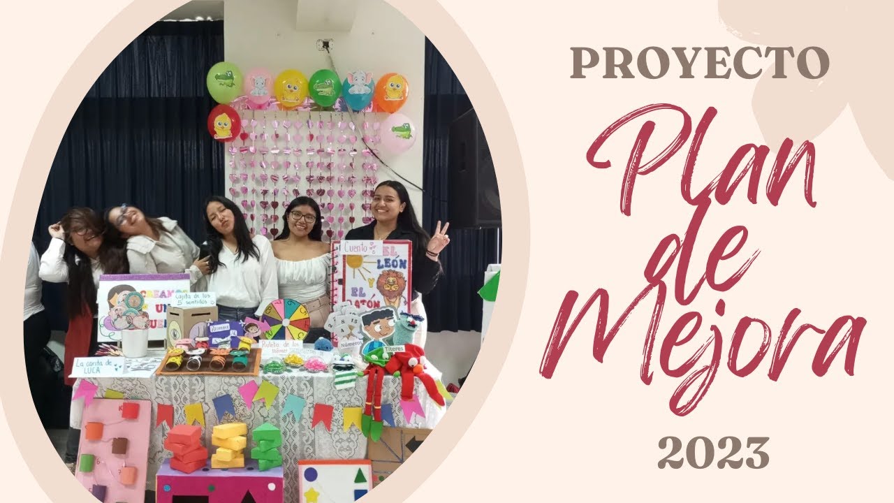 PROYECTO PLAN DE MEJORA 20223 YouTube proyecto-plan-de-mejora-20223-youtube