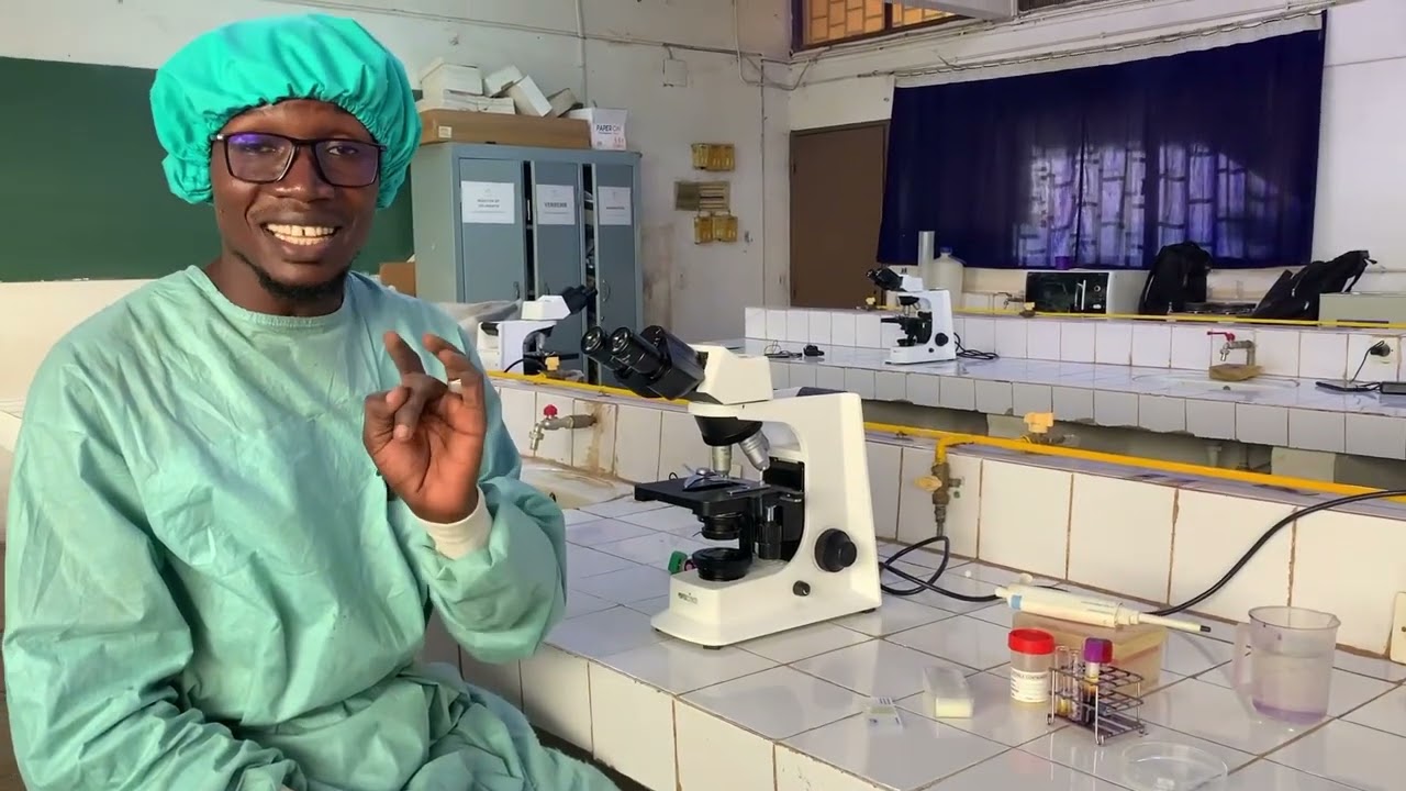 Numération des spermatozoïtes  avec la cellule de Malassez ( comptage ) #foryou #generalknowledge