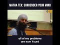 MATHA TEK SURRENDER YOUR MIND SHORTS 
