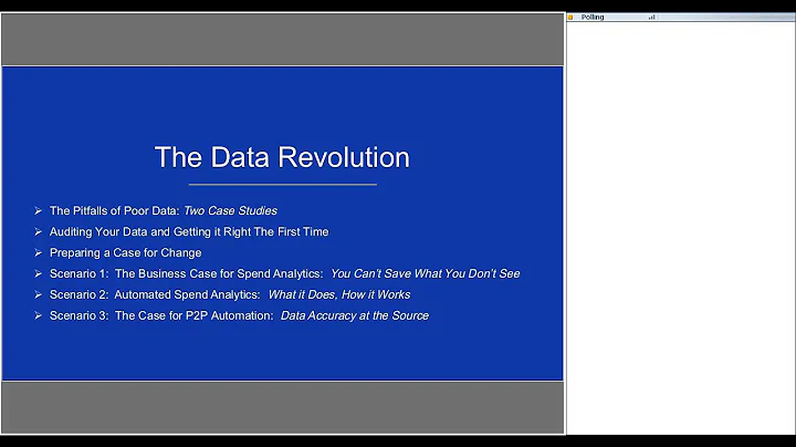 On-Demand Webinar: The Data Revolution - How data is changing the procure-to-pay process - DayDayNews