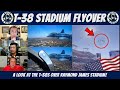 T-38 Flyover Nails the Timing! — 2025 ReliaQuest Bowl