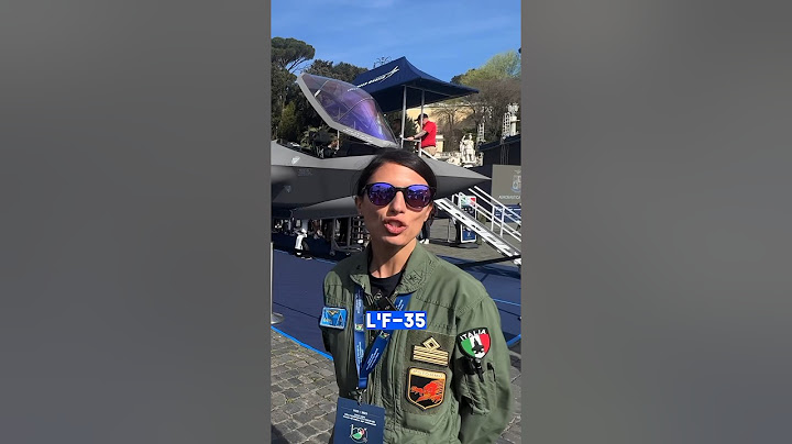 Cosa vuol dire pilotare un F35, avanzatissimo caccia di quinta generazione! #aereo #f35 #aviazione