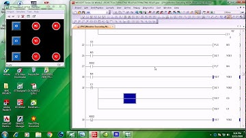 Mitsubishi PLC GX Works 2 Part 9 - PLS, PLF / Rising, Falling Edge Pulse (Tagalog)