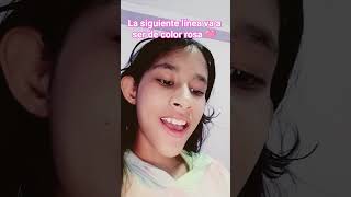 la siguiente línea base de color rosa comenten #arte #yosoydelos7mil
