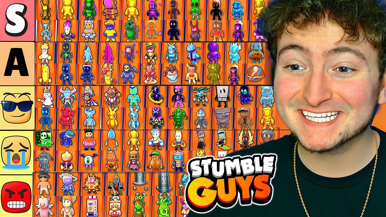 I Ranked EVERY SPECIAL SKIN in Stumble Guys! (200+ Skins)