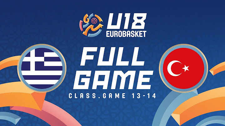 LIVE - Greece v Türkiye | FIBA U18 Women's EuroBasket 2025 | Class. Game 13-14