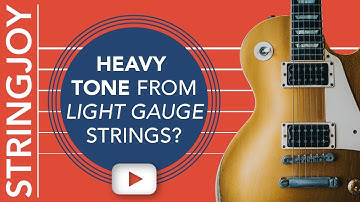 Can You Get Heavy Guitar String Tone from a Light Gauge Set?