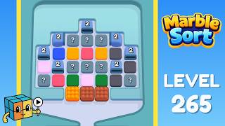 Marble Sort Level 265 Walkthrough Solution