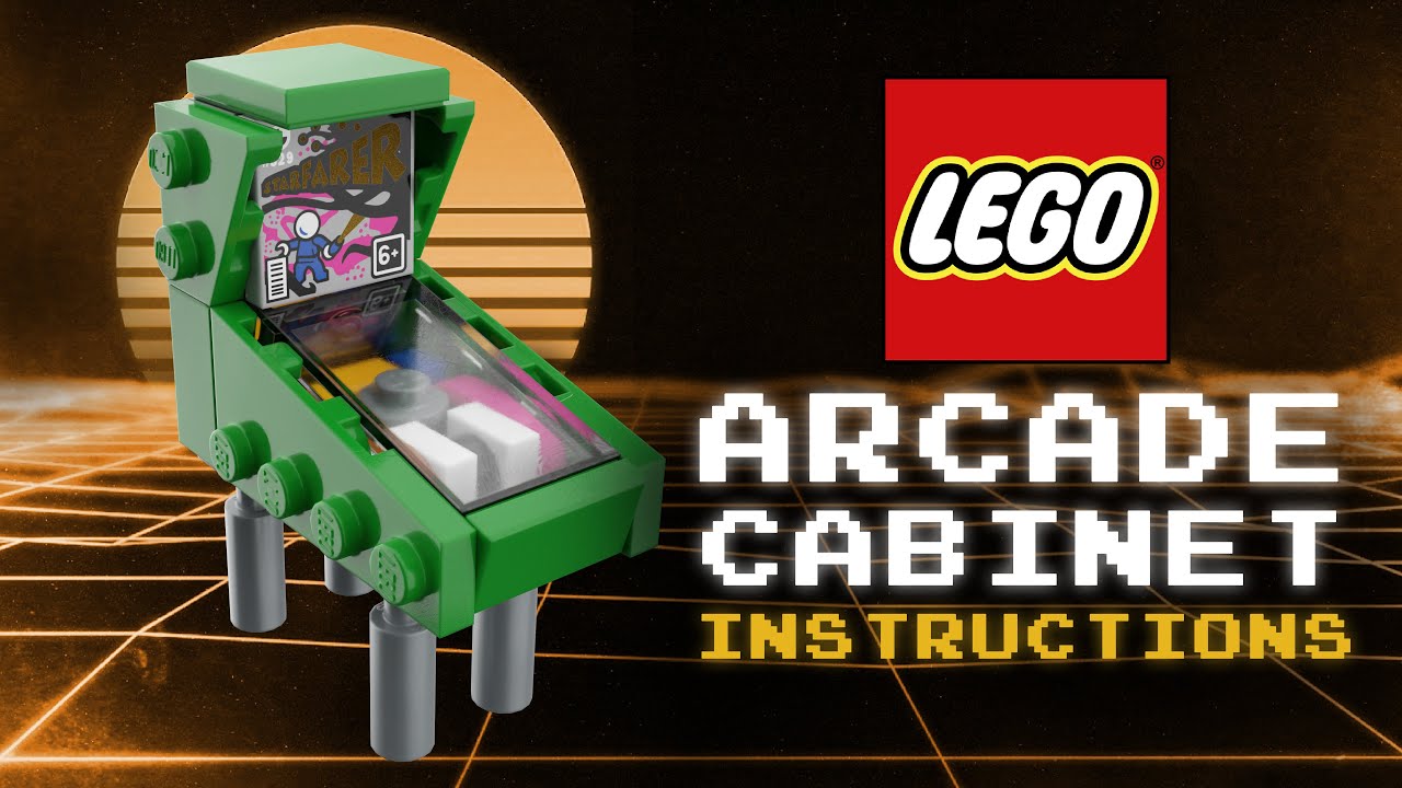 Make Your Own LEGO Pinball Machine Instructions YouTube