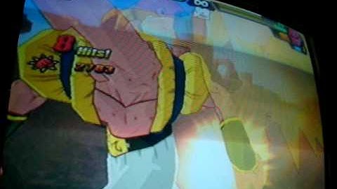 SS3 Goku vs Super Buu (Gotenks Absorbed)