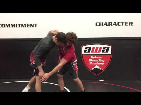 Underhook to farside duck!