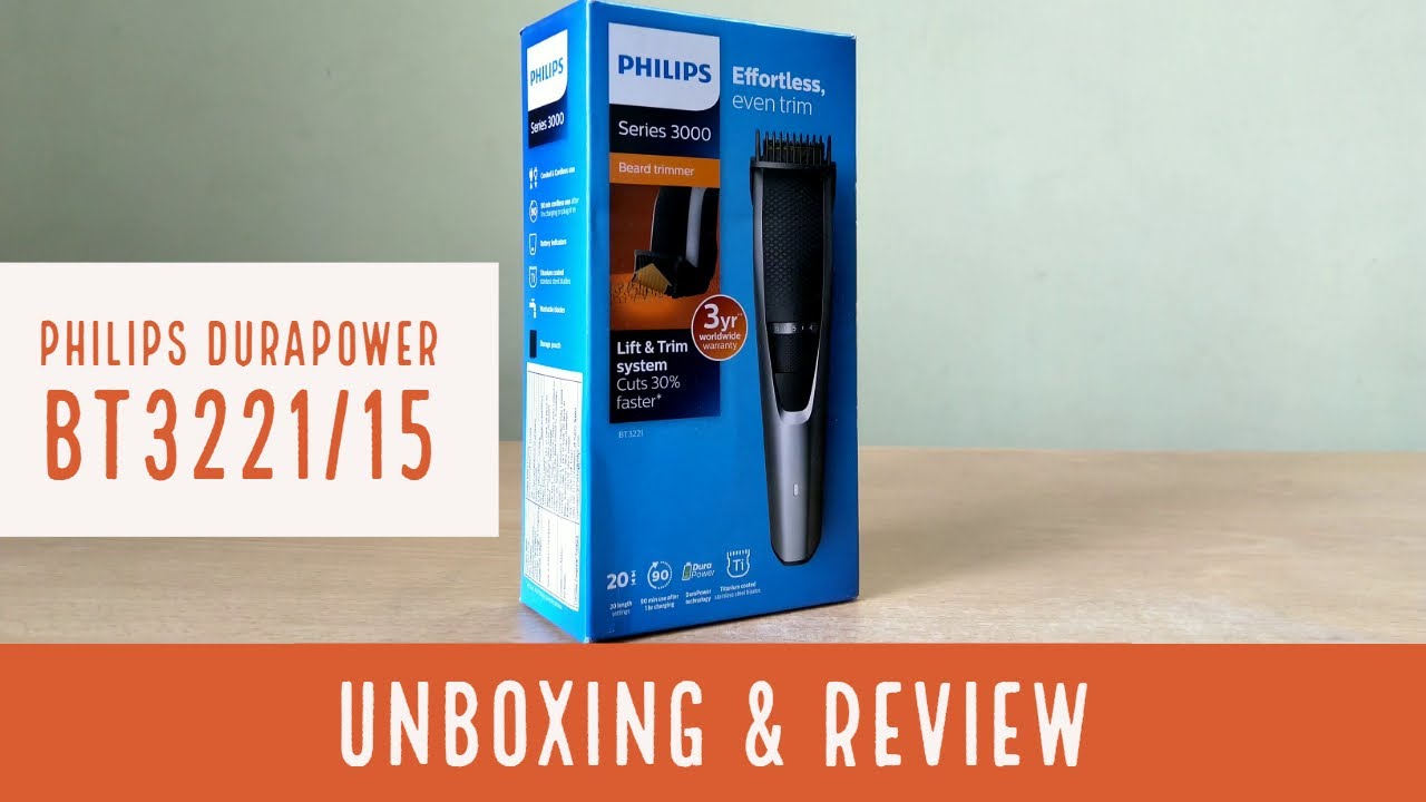 philips bt3221 durapower trimmer