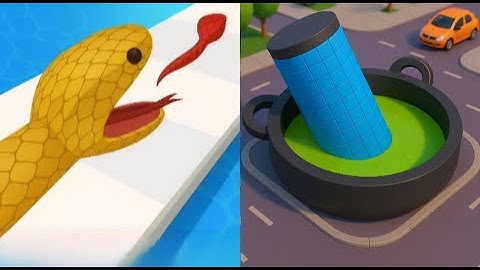 Snake Run Vs GODZILLA Hole.io Max All Levels Gameplay Android,iOS NEW UPDATE