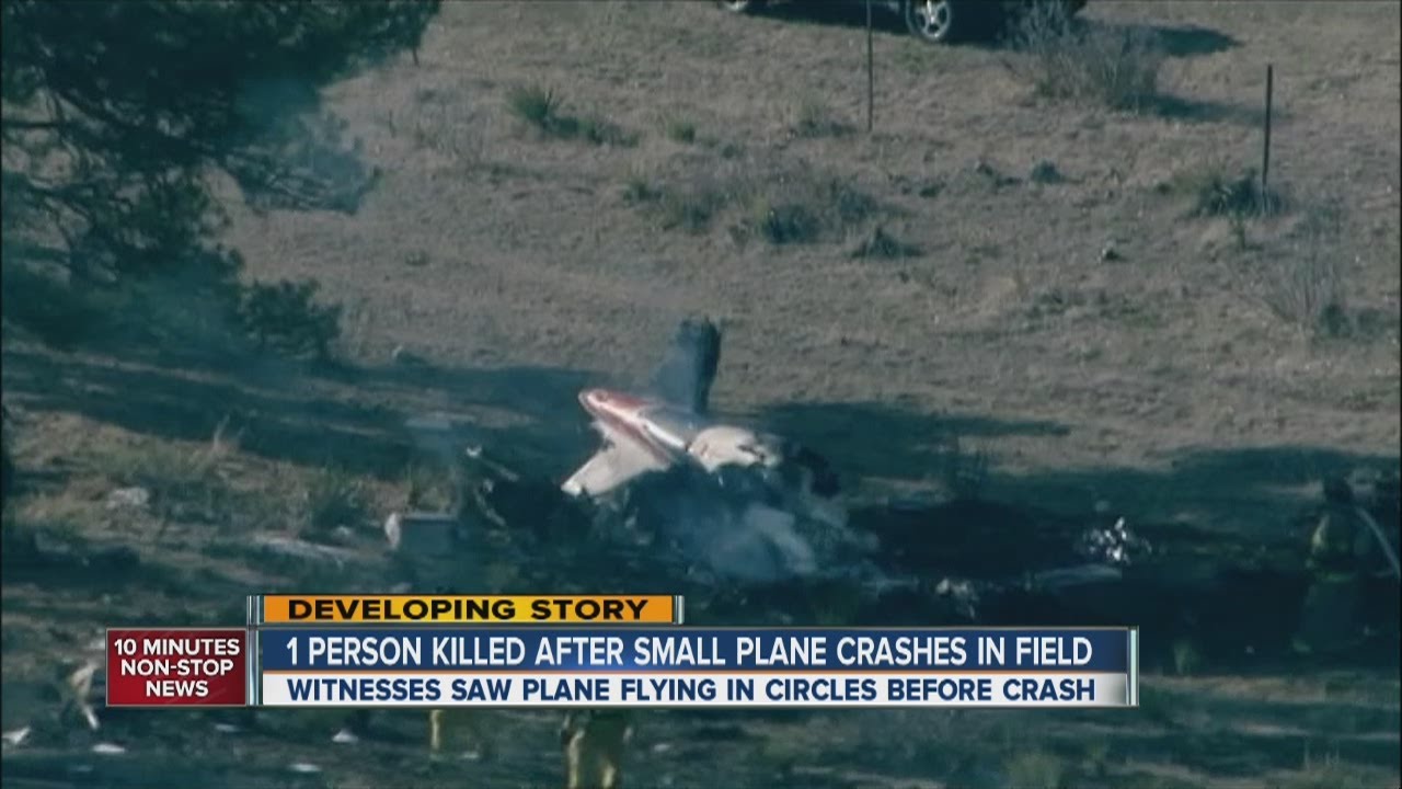 1 person killed in plane crash near Blackstone Country Club YouTube