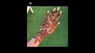Cute mahadi design 🥀🫀❤️‍🩹#mehndi #newmahendi #mehndidesign