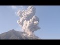 Explosive Eruptions, Shock Waves, Flying Lava Bombs - Sakurajima Volcano 4K Stock Footage Screener