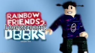 🔴Let's Play Roblox Doors and Rainbow Friends Live! 🔴 #conqueryou
