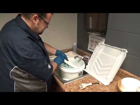 Limpieza y sanitización de máquina de hielo Manitowoc Indigo NXT