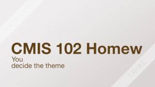 CMIS 102 Homework 4 Create your own function/tutorialoutlet