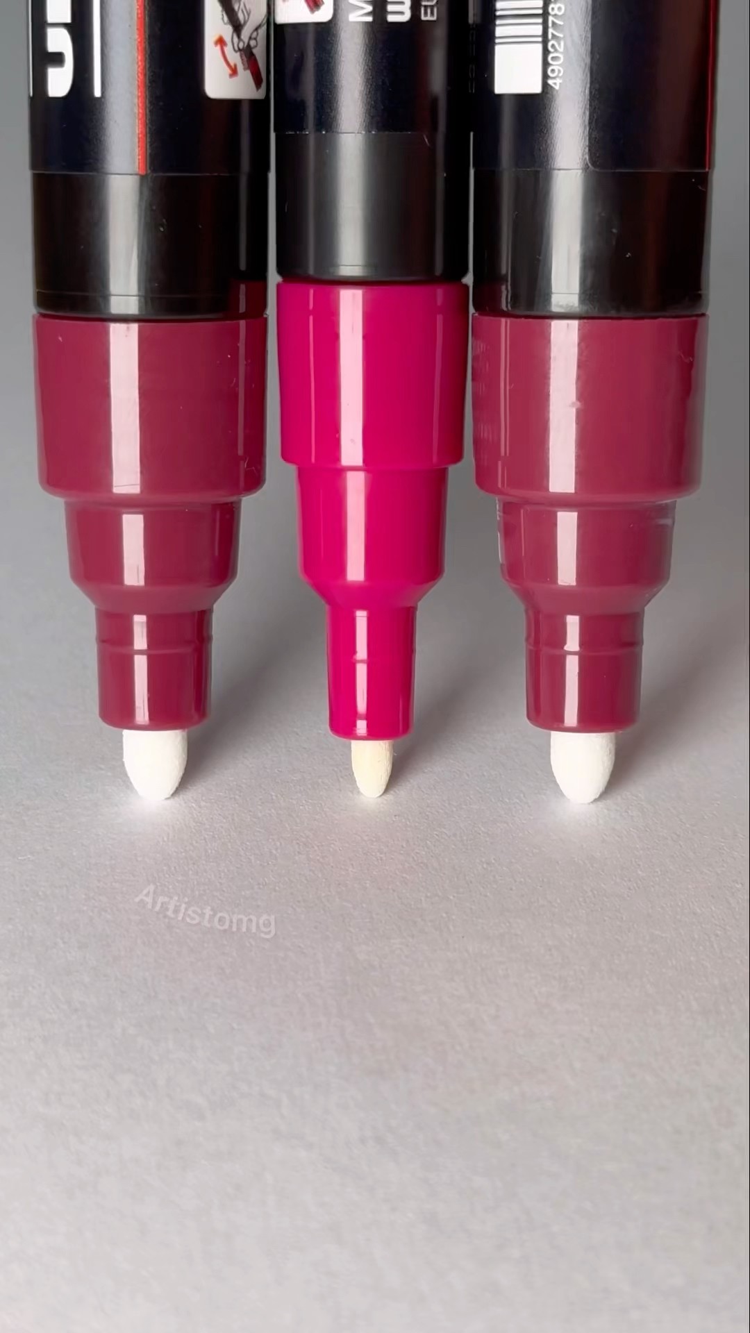 Activating 3 Fucsia Markers! ?✨? #asmr #art #artsupplies