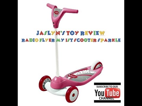 radio flyer my 1st scooter sparkle