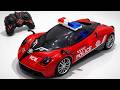 RC Police Car 1:14 Scale &amp; Retro Train | Model Car ASMR