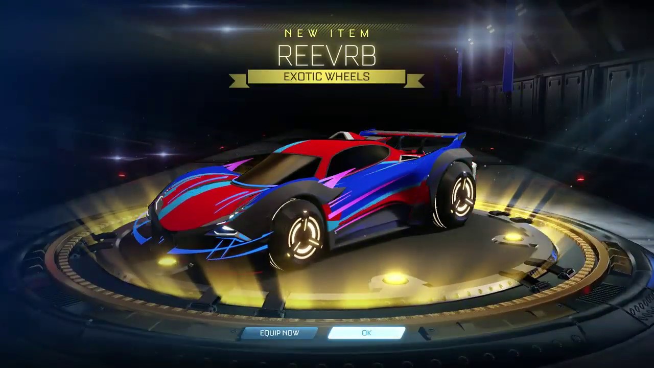 Rocket League: I got REEVRB from a crate