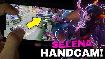 TOP GLOBAL SELENA HANDCAM + MANIAC GAMEPLAY (MUST WATCH)