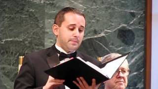 Northern Virginia Chorale -- Bach Cantata No. 4, Verse III, Tenor Aria, "Christ lag in Todesbanden"