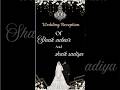 wedding invitation of client black theme #wedding #carddesigner #ytshort #mkinvitation #clintwork