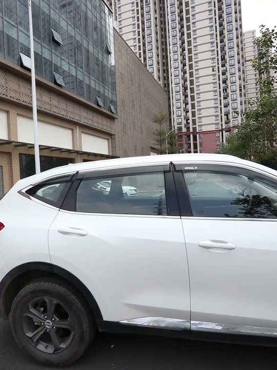 Дефлекторы боковых окон с хром-молдингом из 6 элементов для Haval F7 ...