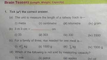 DAV Class 4 unit 7 brain teasers ।। Math class 4 brain teasers dav public school
