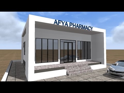 PHARMACY CLASSIC HOUSE PLAN - YouTube