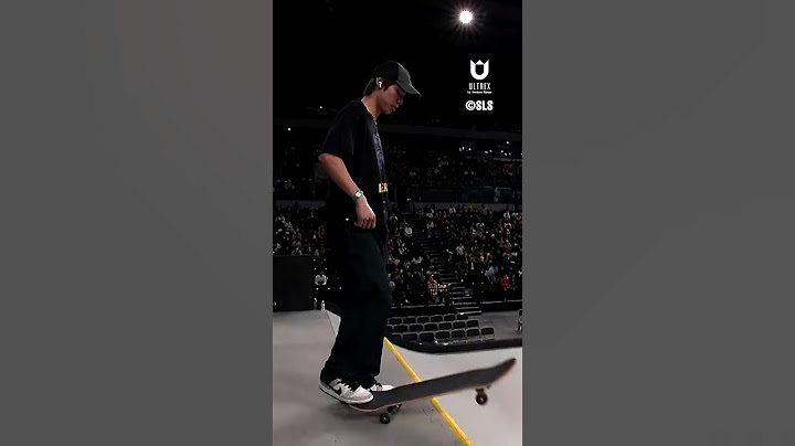 堀米雄斗、RUNでも圧巻のフルメイク@SLS  TOKYO 2024 男子決勝 #ULTREX #skateboard #スケートボード #yutohorigome #SLS #shorts