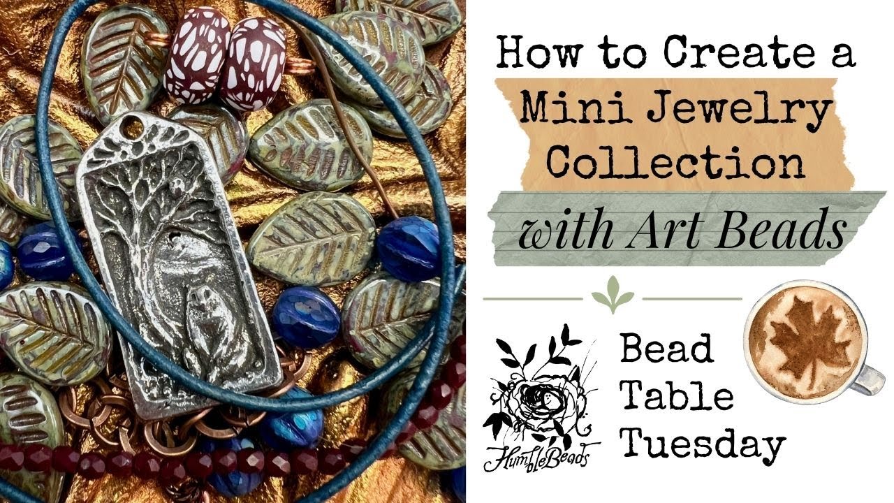 How to Create a Mini Jewelry Collection with Art Beads