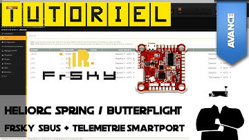 Tuto FrSky SBUS et télémétrie SmartPort sur l