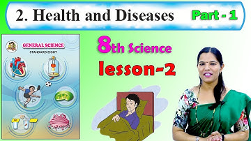 8वीं विज्ञान | अध्याय 2 | स्वास्थ्य और रोग | भाग 1 | महाराष्ट्र बोर्ड