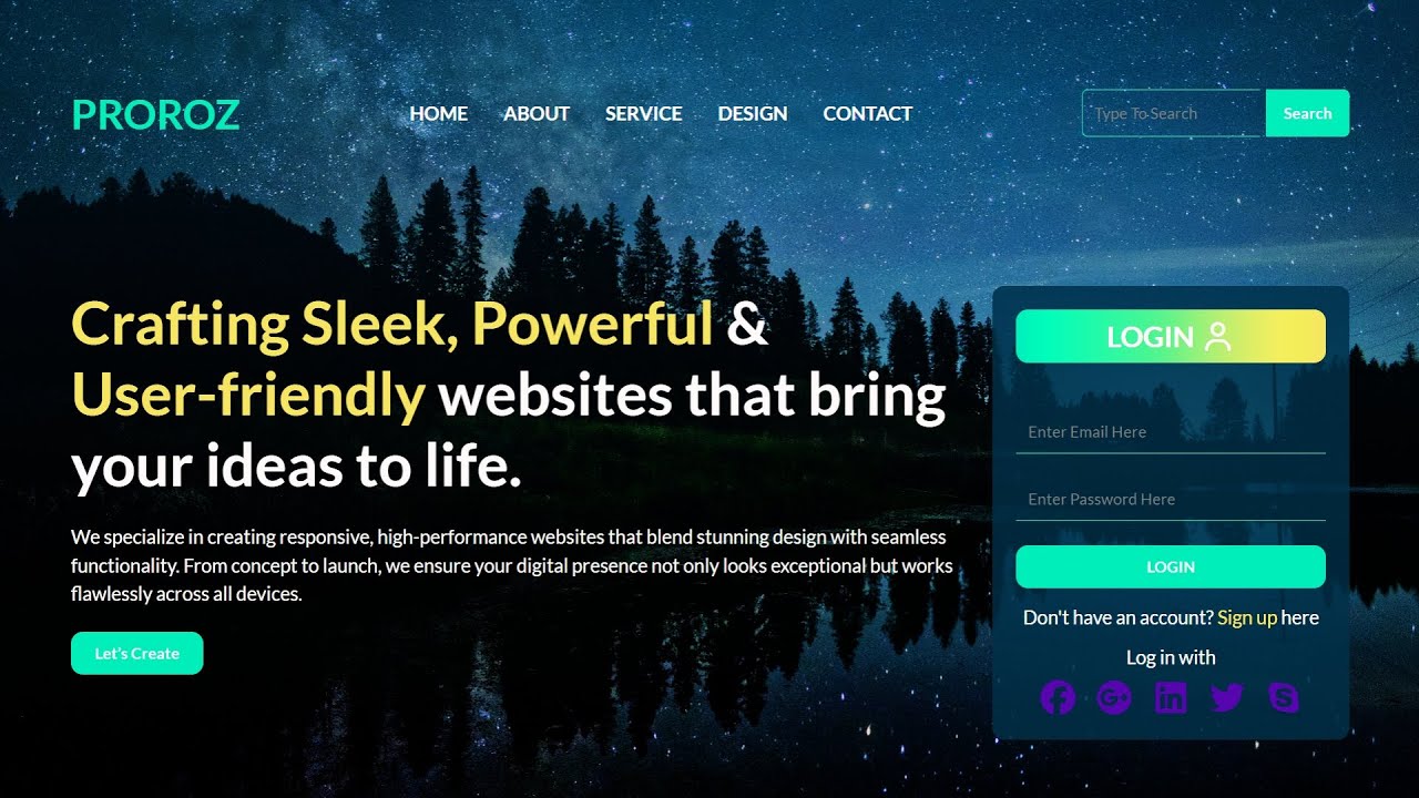 How to Create Responsive Website Tutorial 2025 🔥 | HTML CSS & JavaScript (Beginner Friendly)