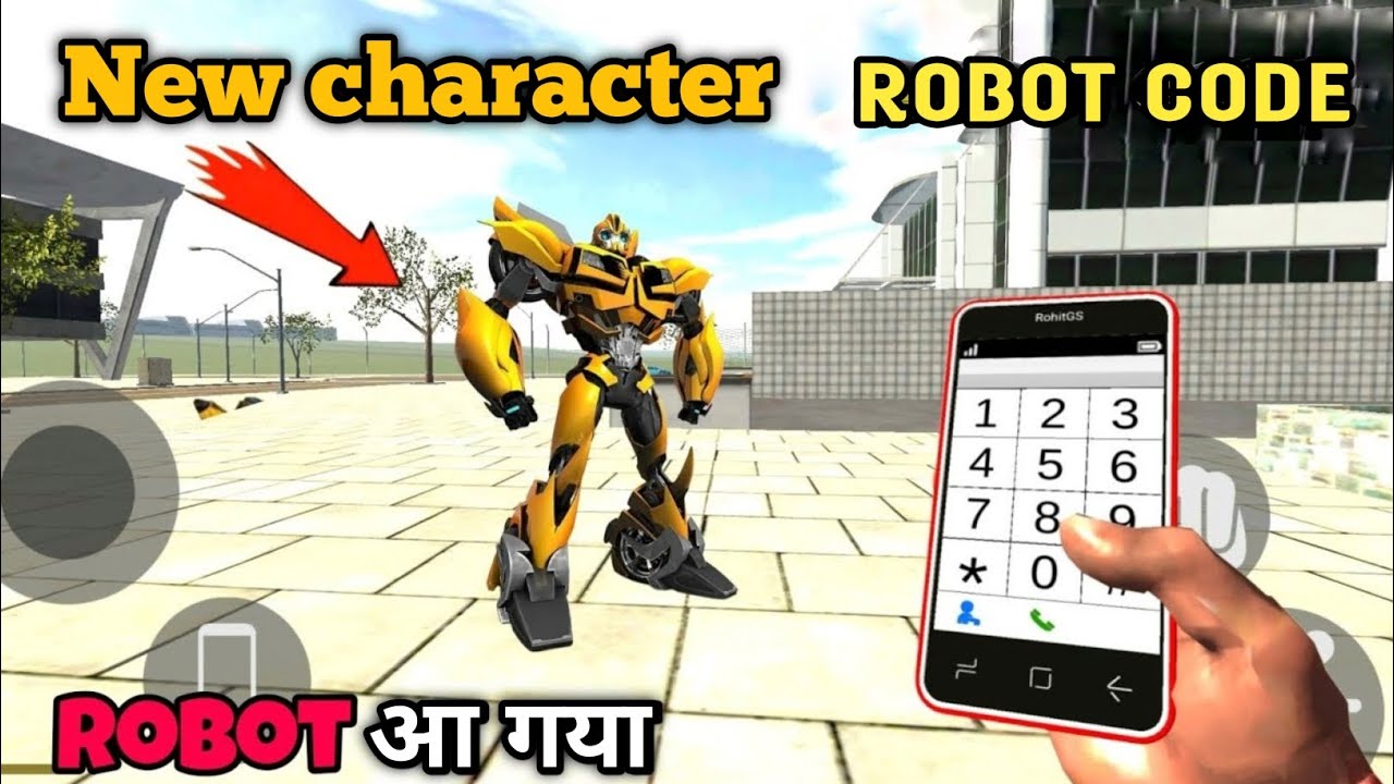 Finally Robot Ka Cheat Code - Indian Bike Driving 3d ( New Update ...